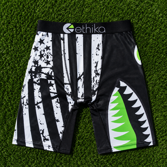 Green/White/Black Bomber Ethika&