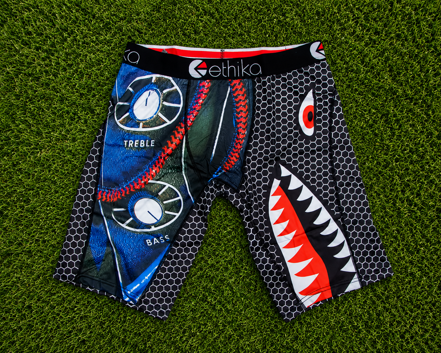 Blue/Black/White Bomber Ethika's