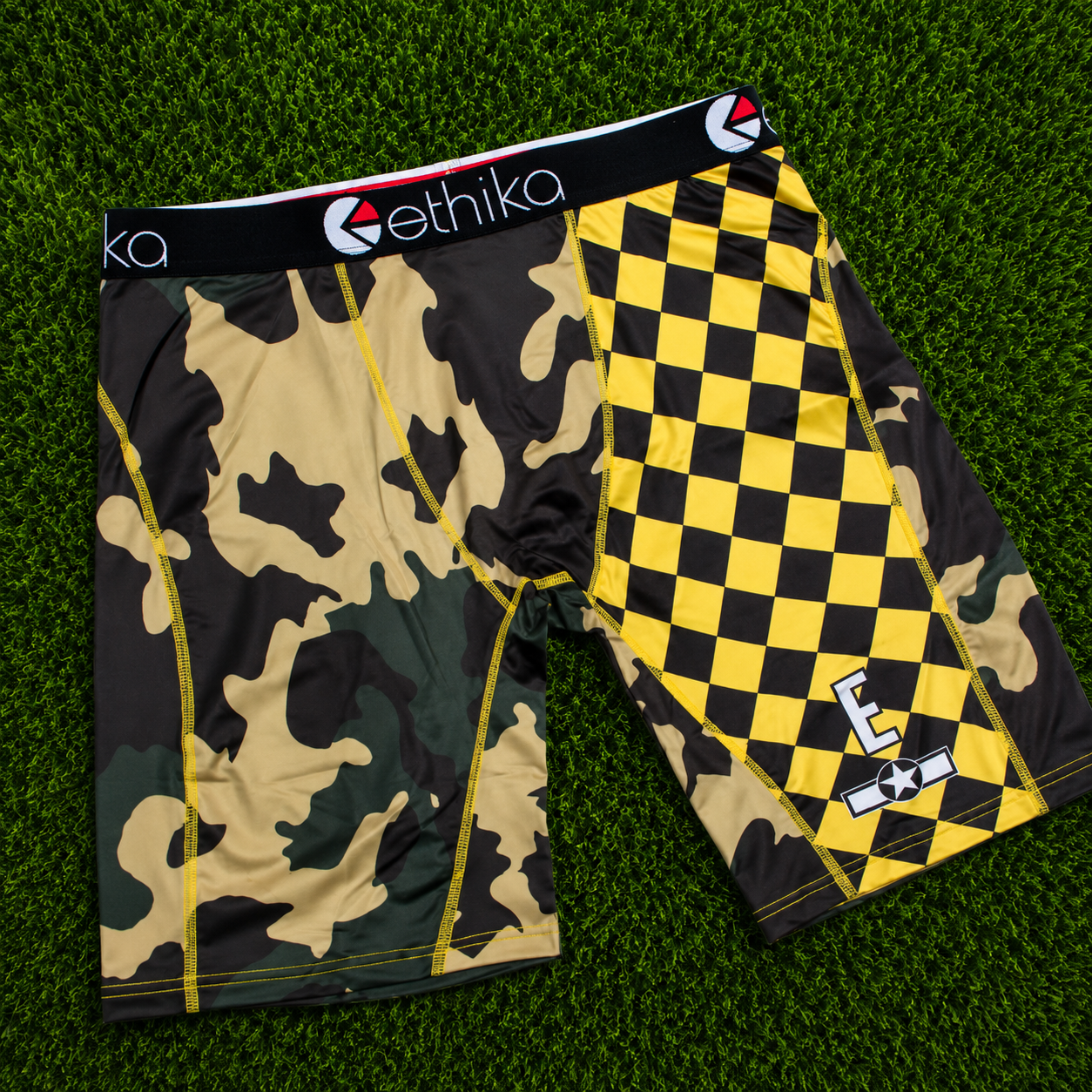 Green/ Beige Camo Ethika's