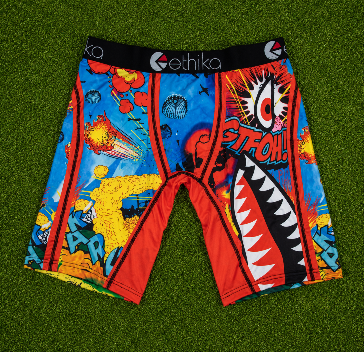 Blue and Red Bomber Salut Ethika's